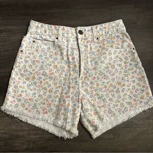 Floral Print Women's Shorts
